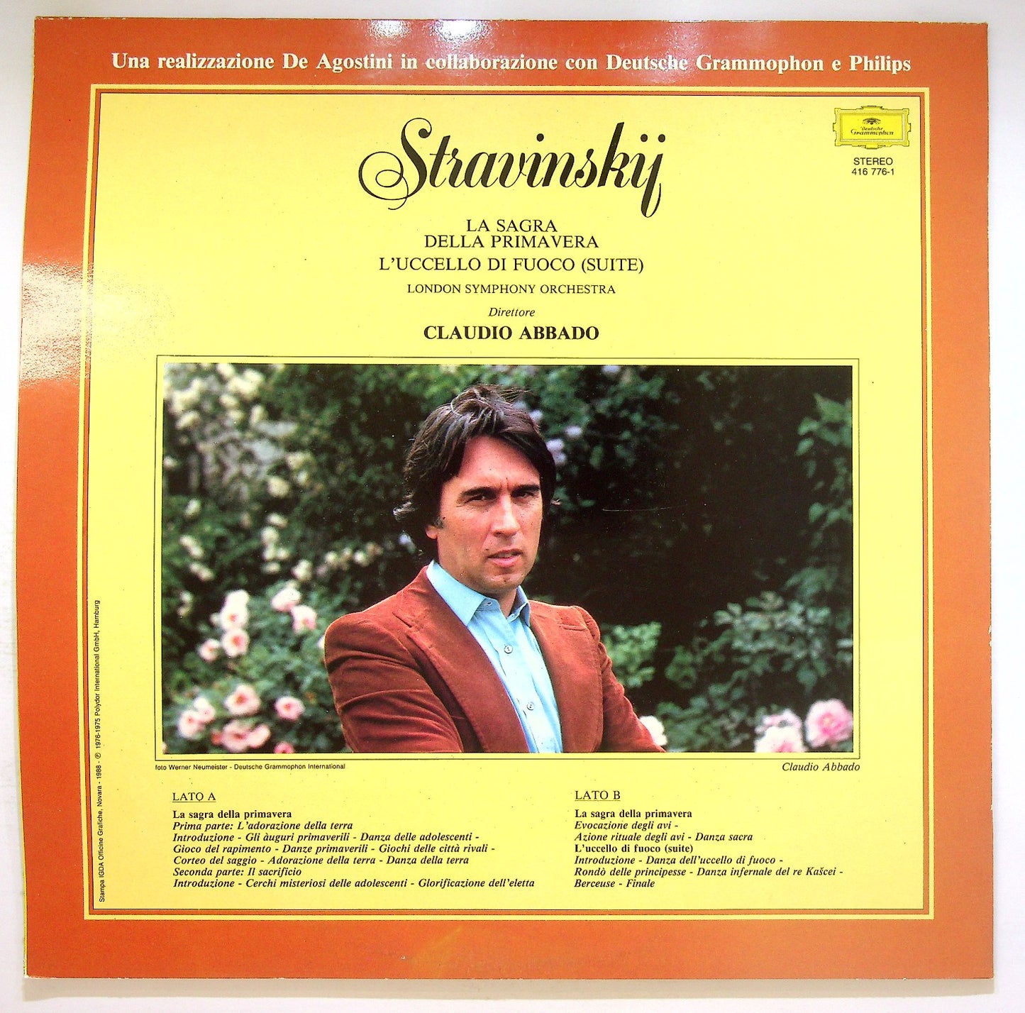 EBOND Igor Stravinsky - La Sagra della Primavera Vinile V123124