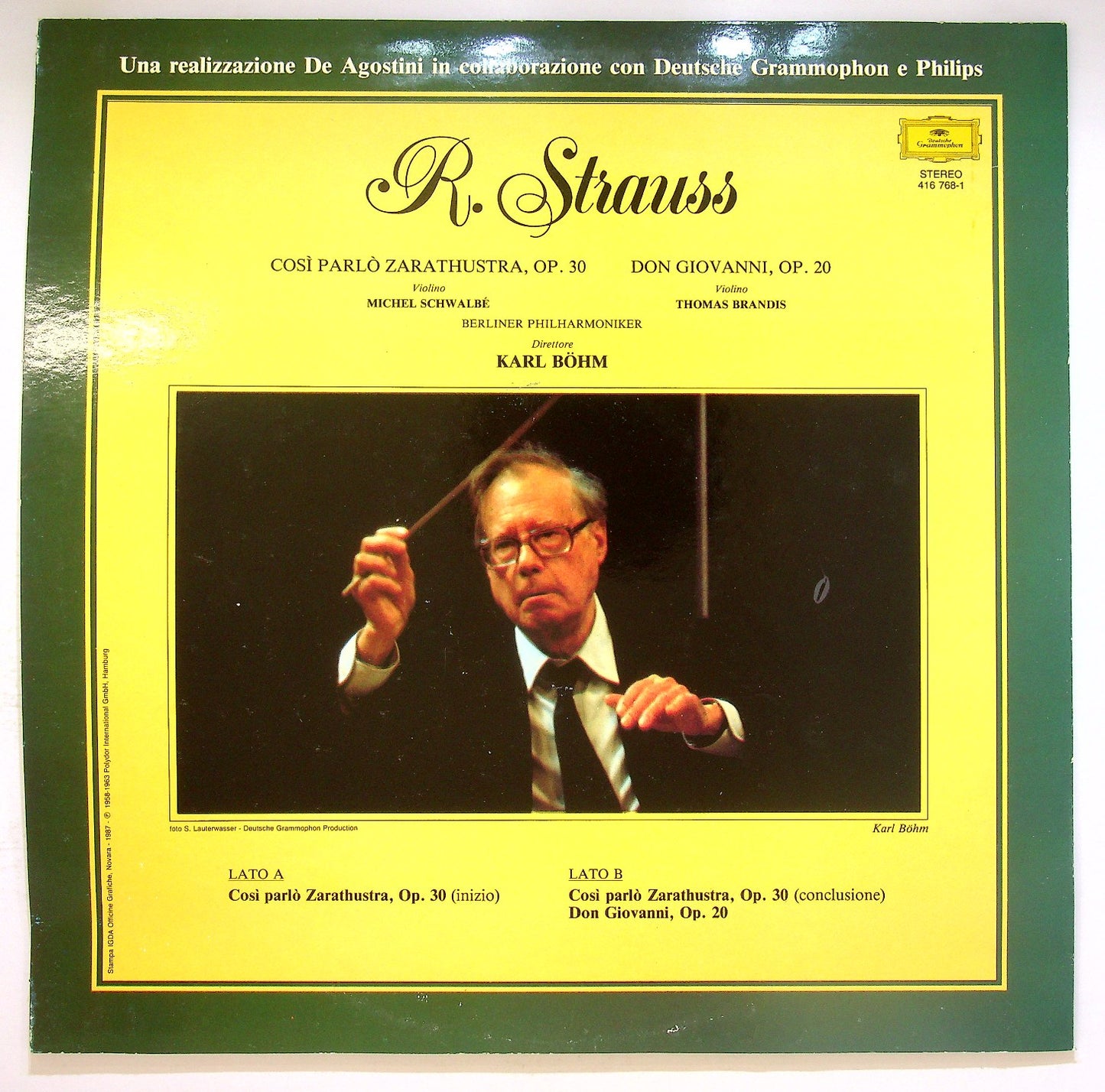 EBOND Strauss - Cosi Parlo Zarathustra Op.30 Vinile V123136