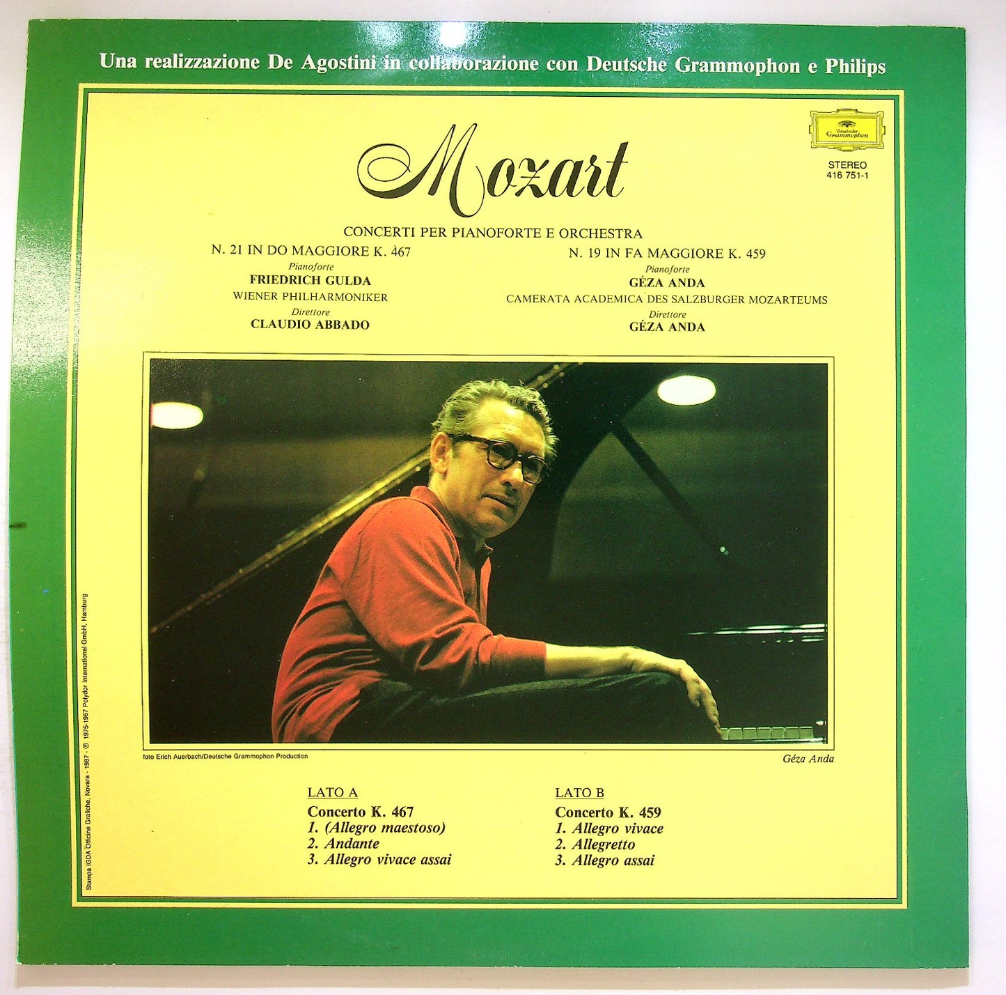 EBOND Mozart - Concerti Per Pianoforte E Orchestra Vinile V123145