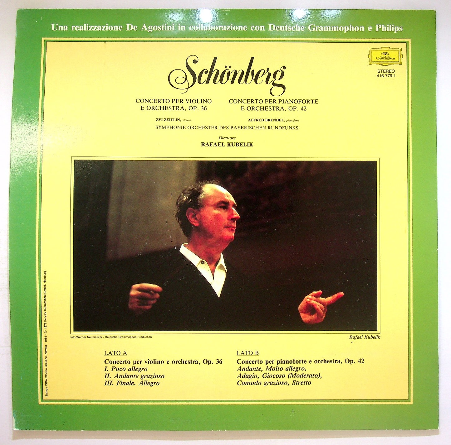 EBOND Schonberg - Concerto Per Violino E Orchestra, Op.36 Vinile V123149