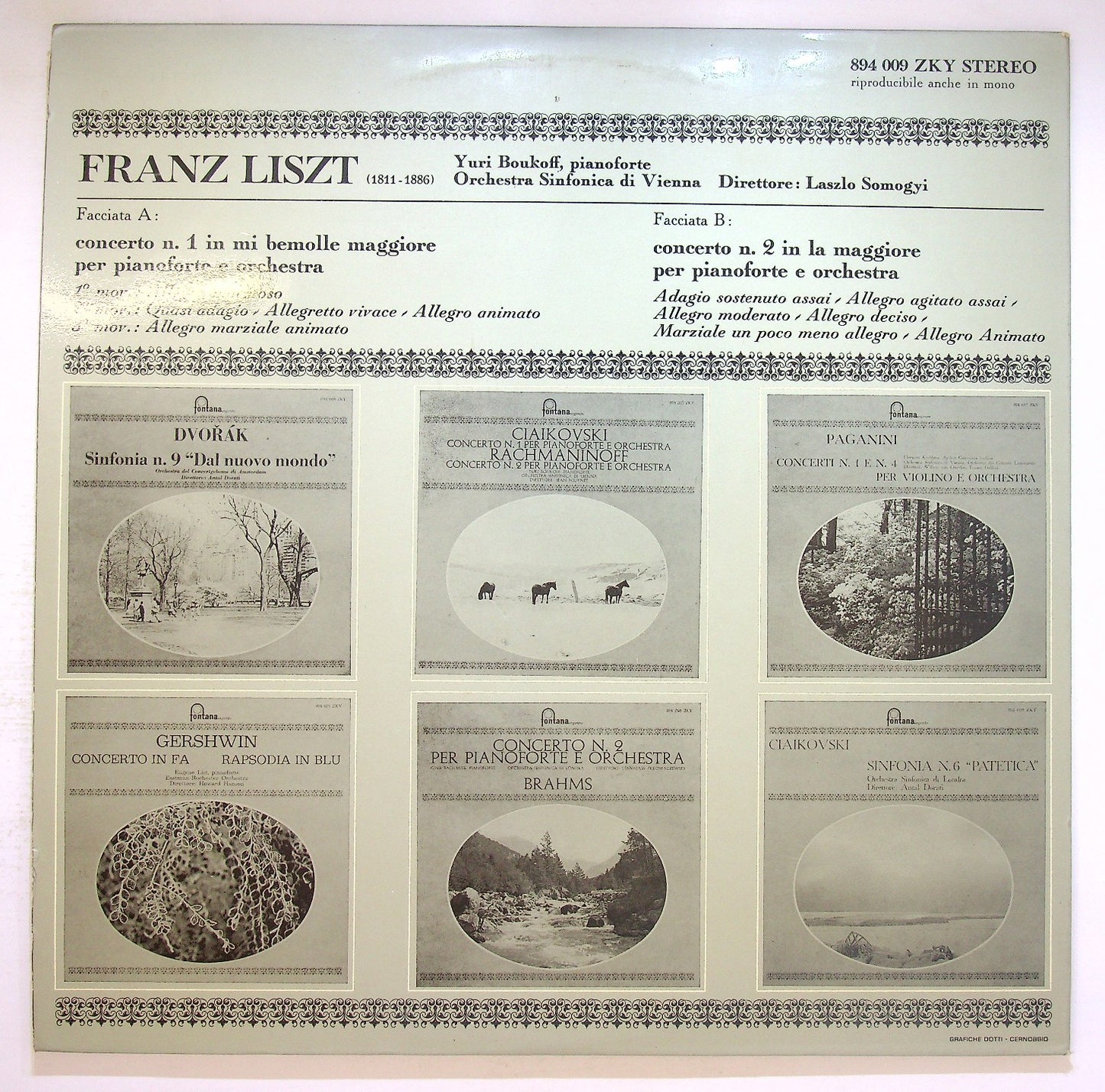 EBOND Liszt - Concerti N. 1 E N. 2 Per Pianoforte E Orchestra Vinile V124032