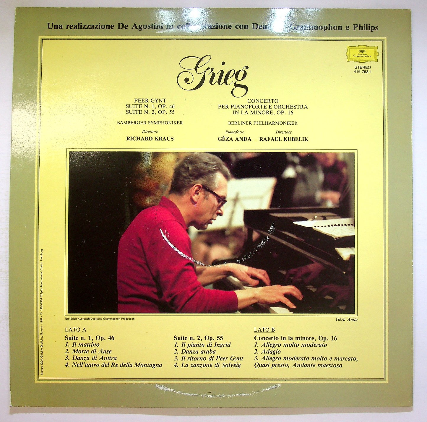 EBOND Grieg - Peer Gynt Suite N.1, Op.46 Suite N.2 Vinile V124041