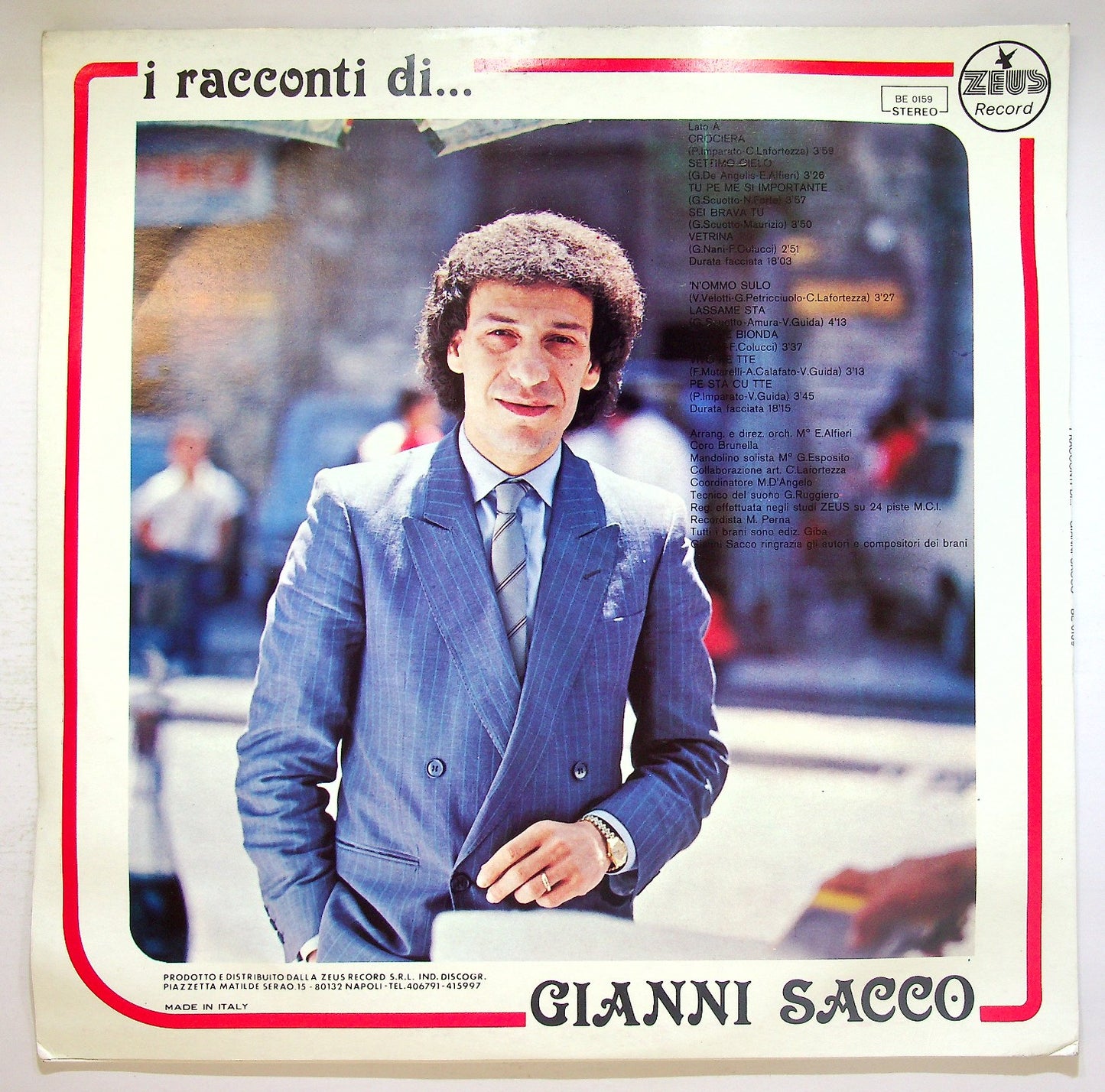 EBOND Gianni Sacco - I Racconti Di... Vinile V124058