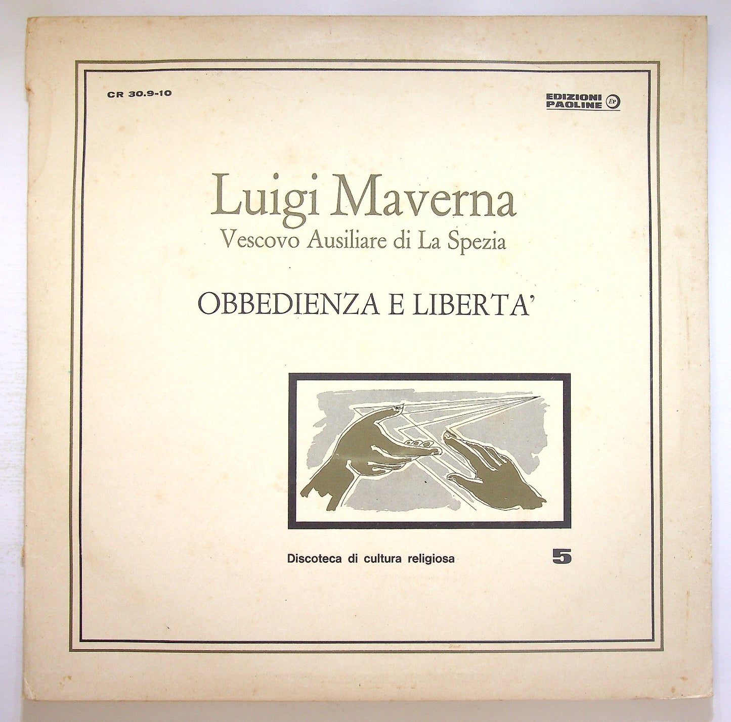 EBOND Luigi Maverna - Obbedienza E Liberta Vinile V124067
