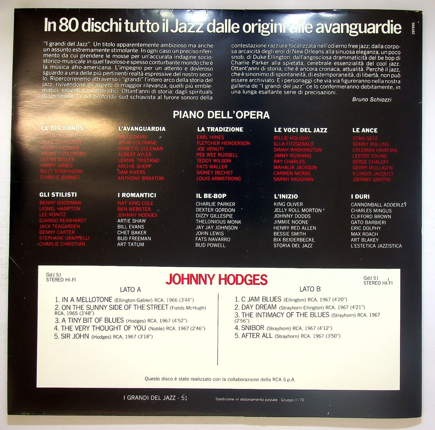 EBOND Johnny Hodges - Johnny Hodges Vinile V124078