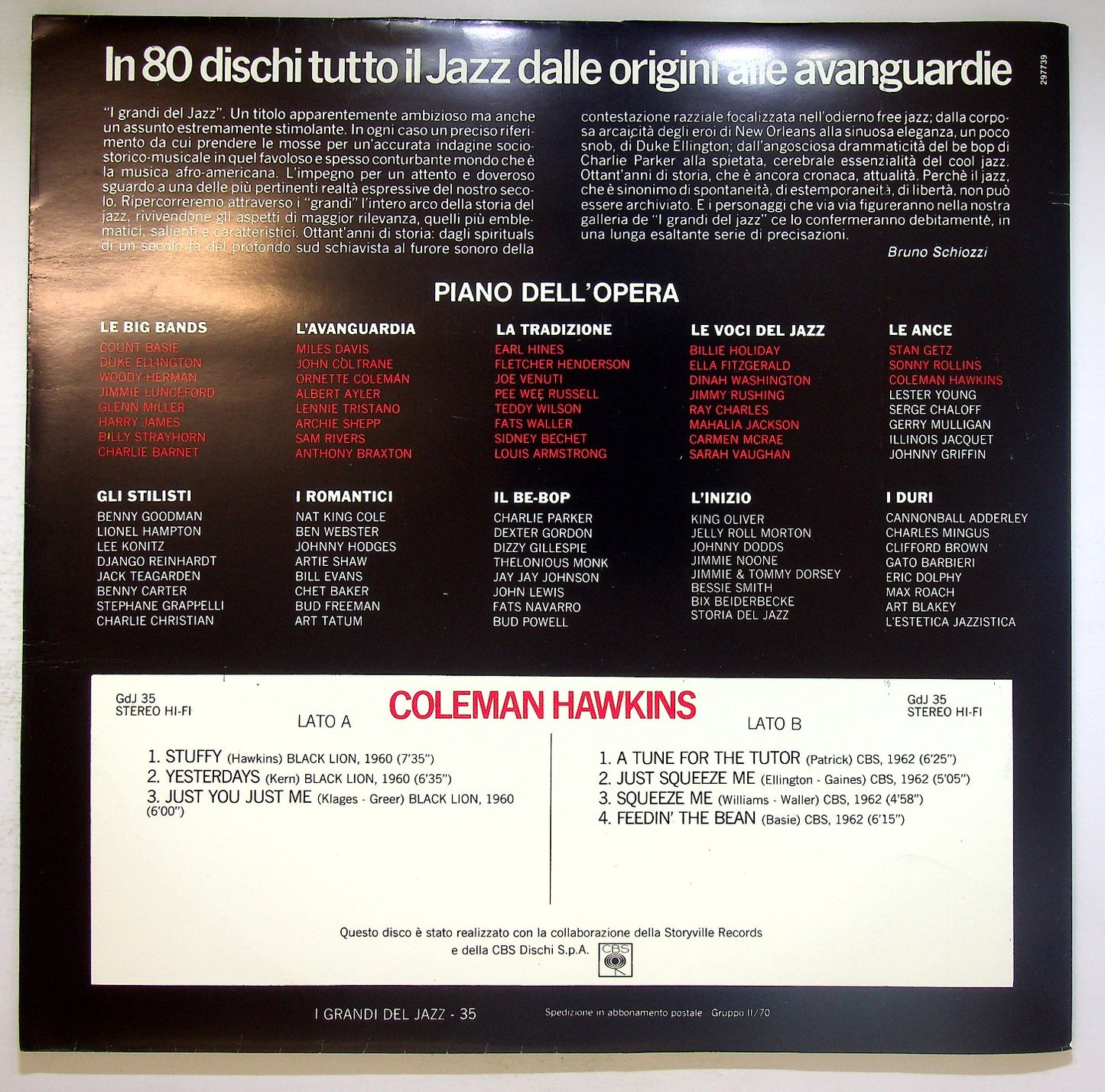 EBOND Coleman Hawkins - Coleman Hawkins Vinile V124109