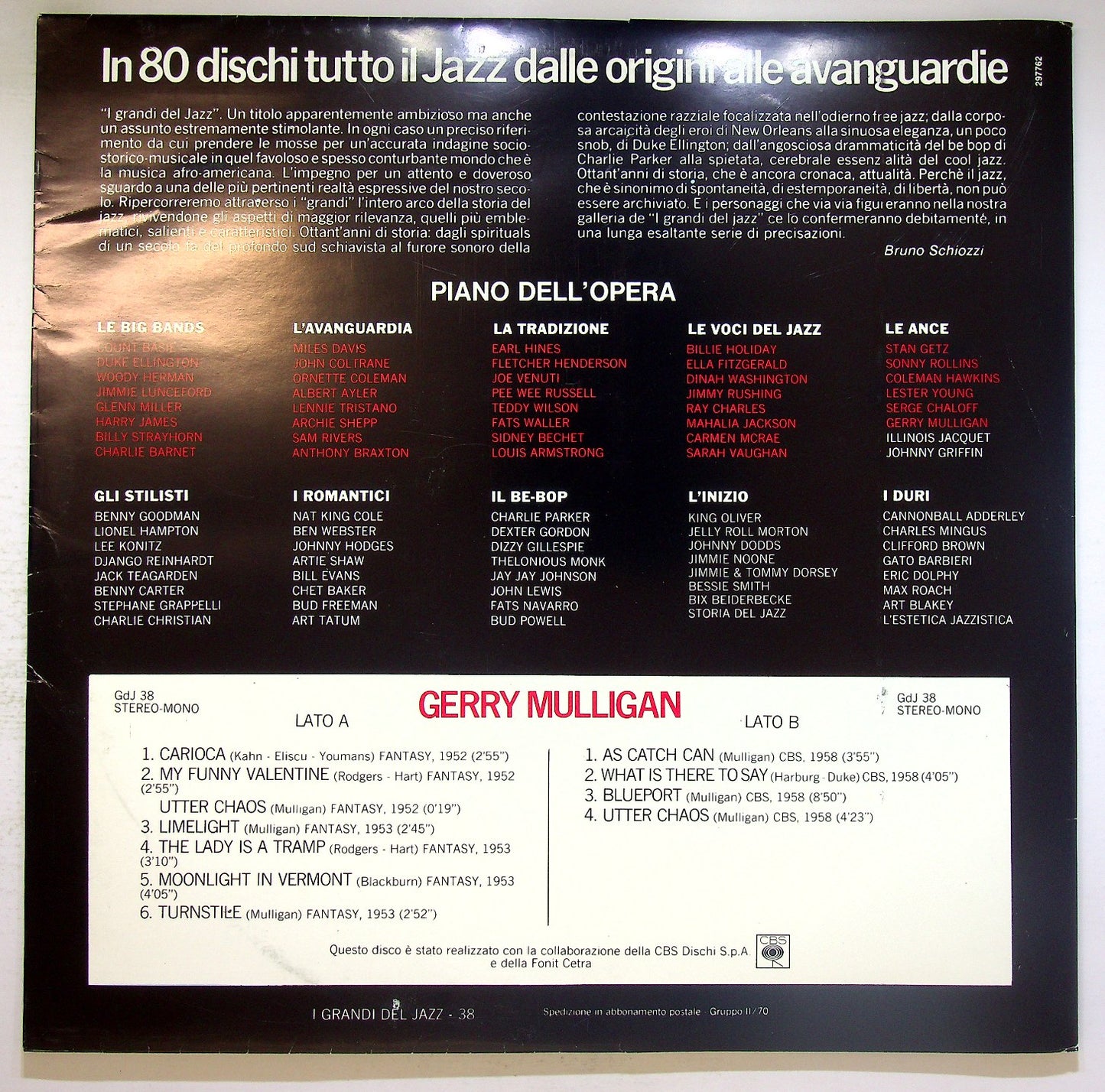 EBOND Gerry Mulligan - Gerry Mulligan Vinile V124111