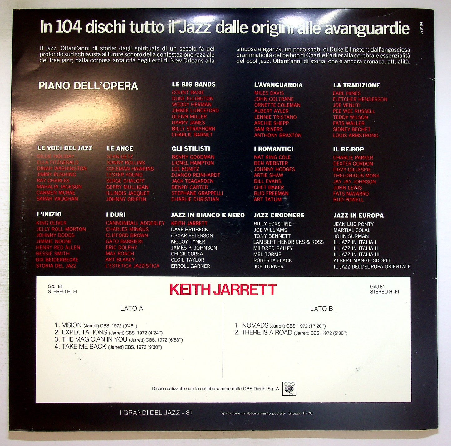 EBOND Keith Jarrett - Keith Jarrett Vinile V124130