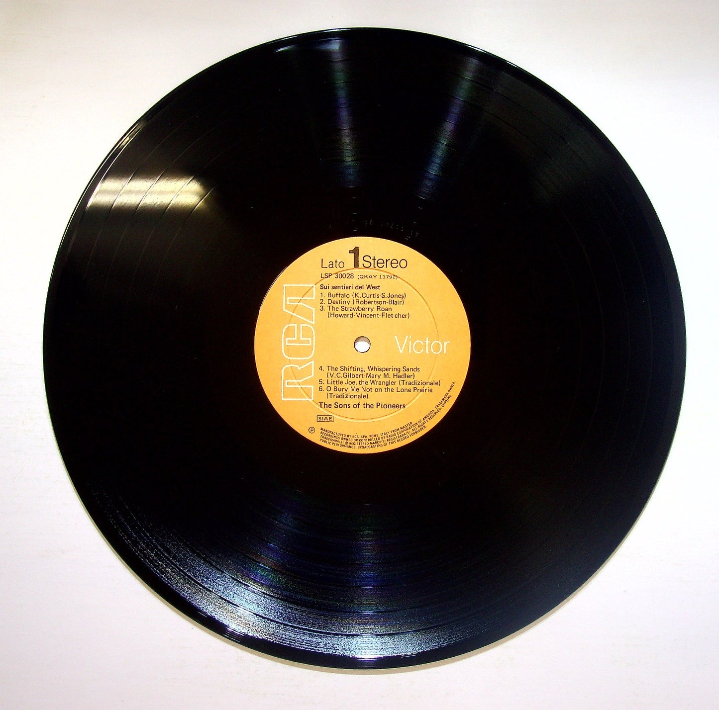EBOND The Sons Of The Pioneers - Sui Sentieri Del West Vinile V125011
