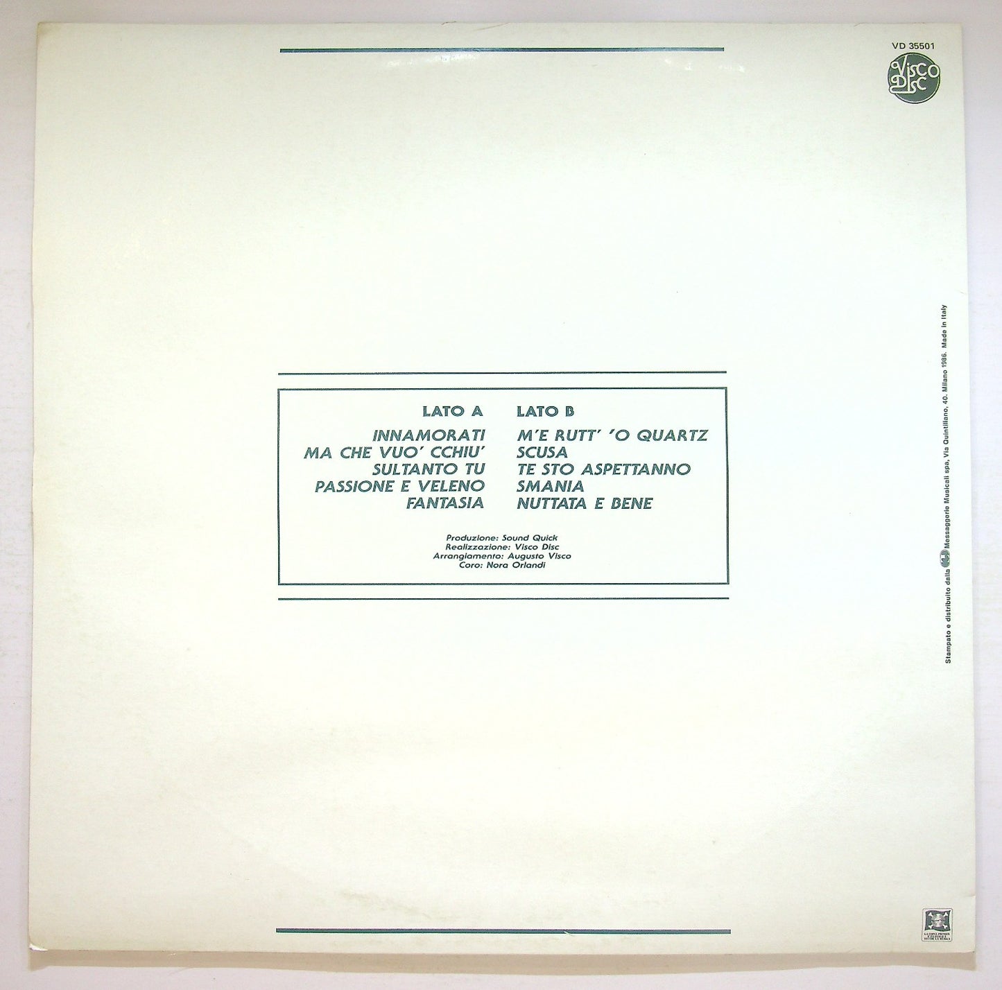 EBOND Gigi Finizio - Innamorati Vinile V125055