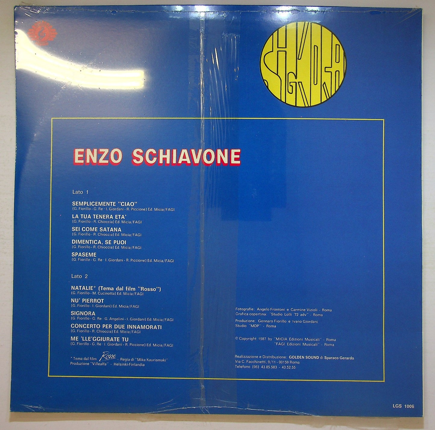 EBOND Enzo Schiavone - Signora Vinile V125087