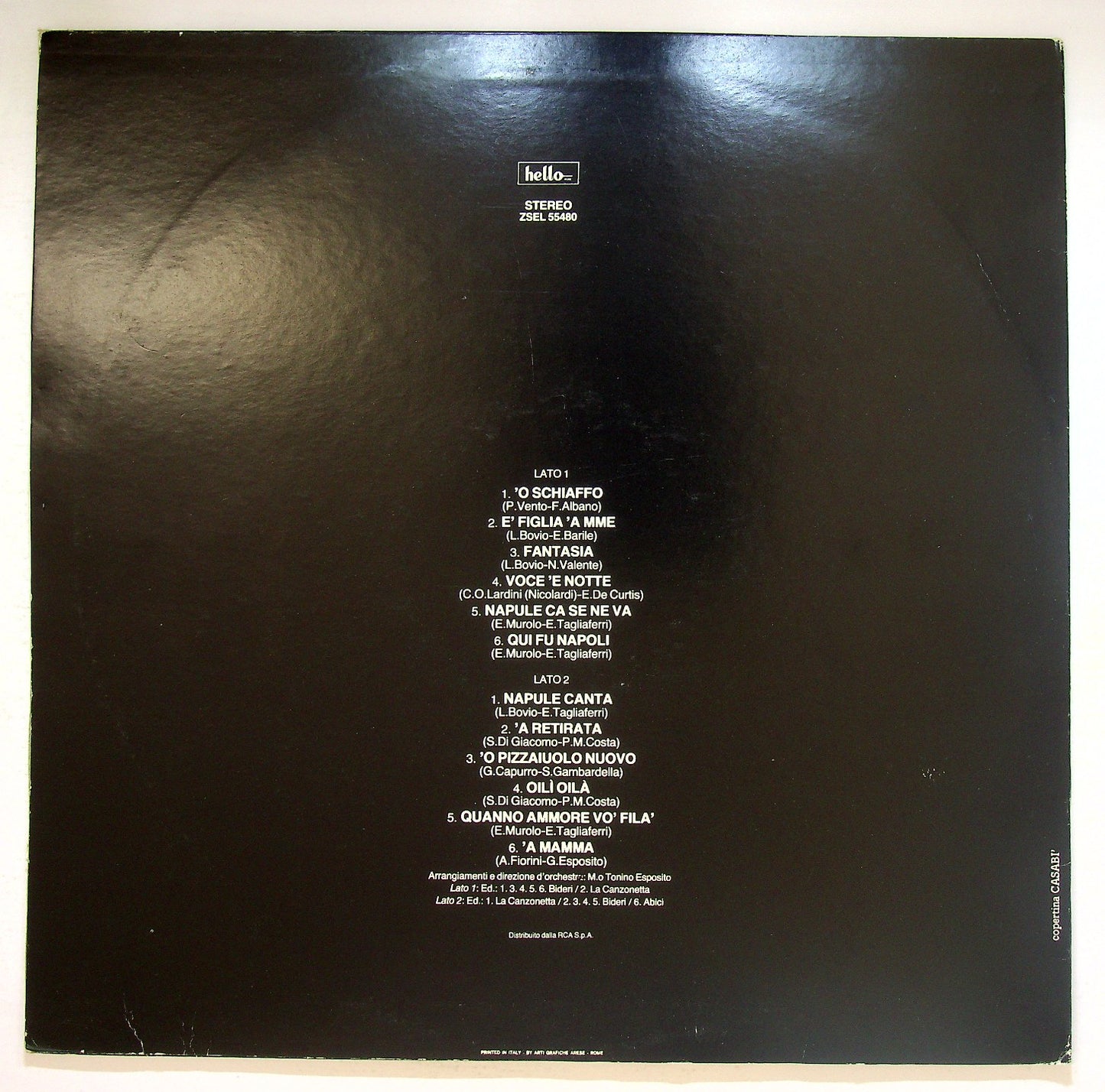 EBOND Pino Mauro - 'O Schiaffo Vinile V125110