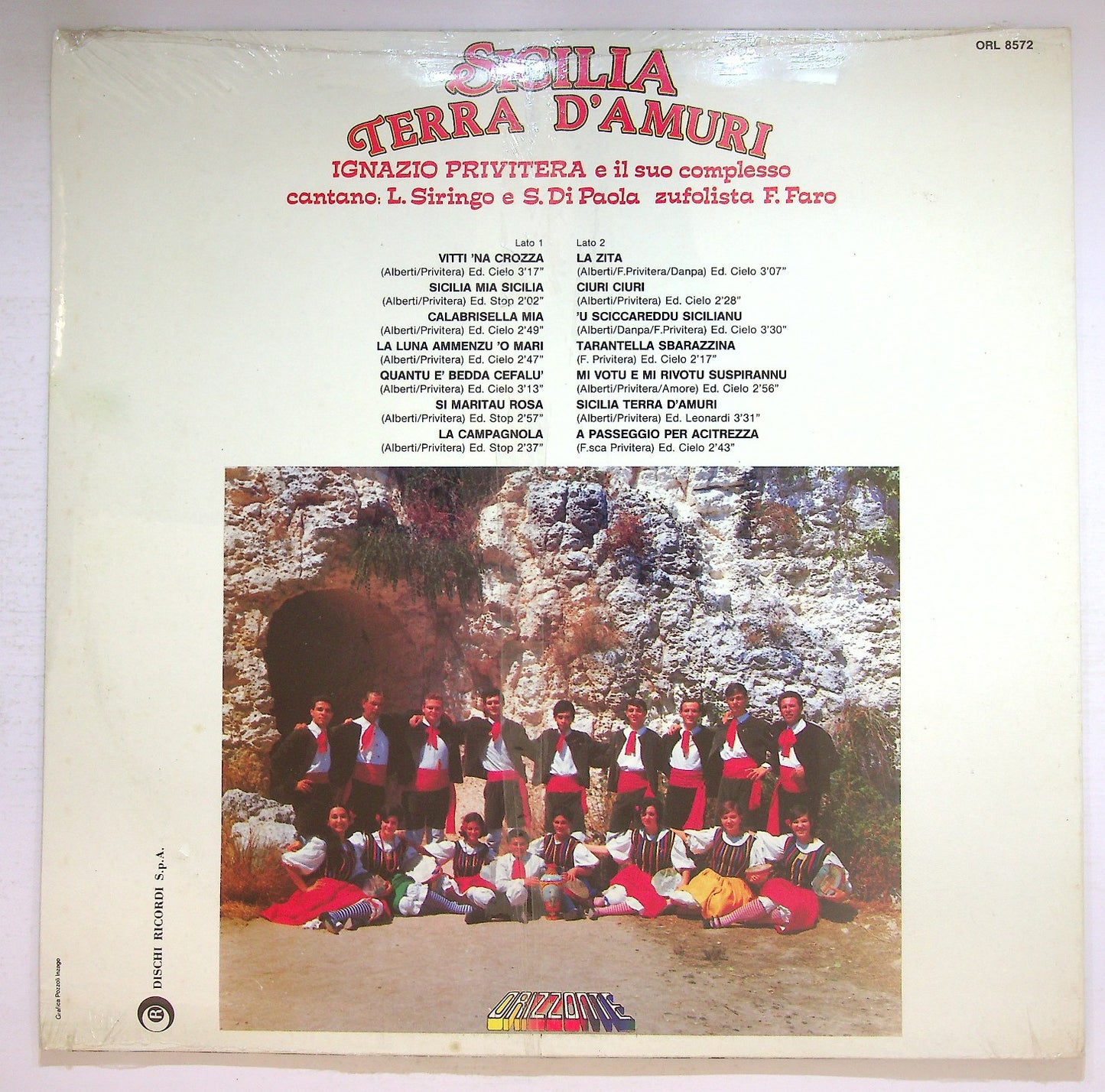 EBOND Sicilia Terra D'Amuri Vinile V125143