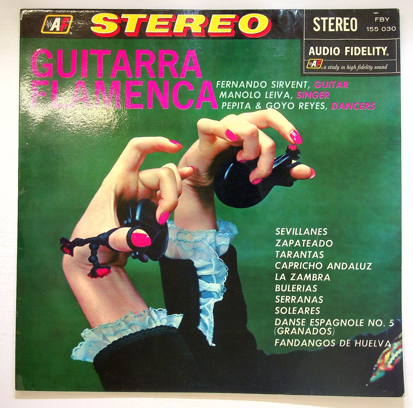 EBOND Fernando Sirvent - Goyo Reyes - Guitarra Flamenca Vinile V126074