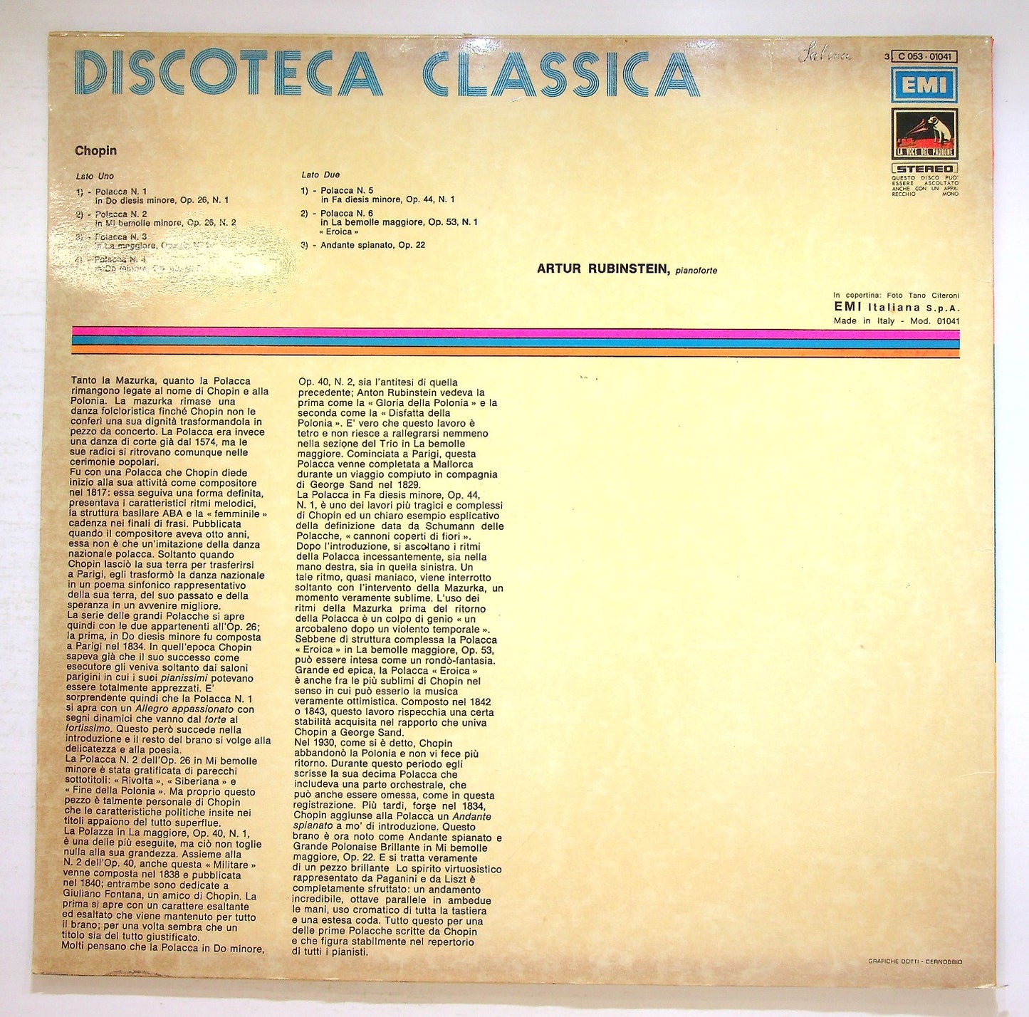 EBOND Chopin Piano Artur Rubinstein - Polacche Vinile V126091