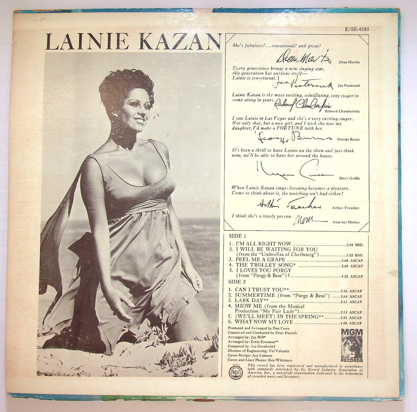 EBOND Lainie Kazan - Lainie Kazan Vinile V126106