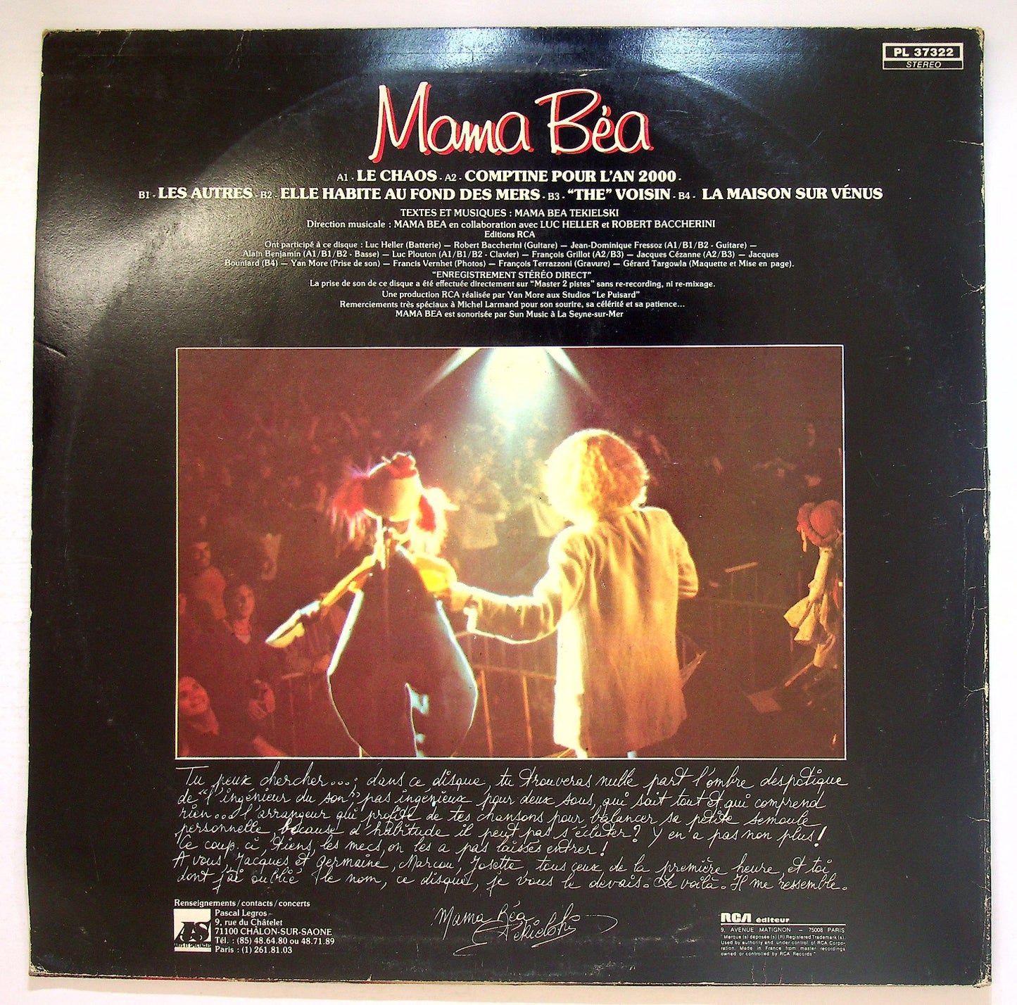 EBOND Mama Bea - Le Chaos Vinile V126107