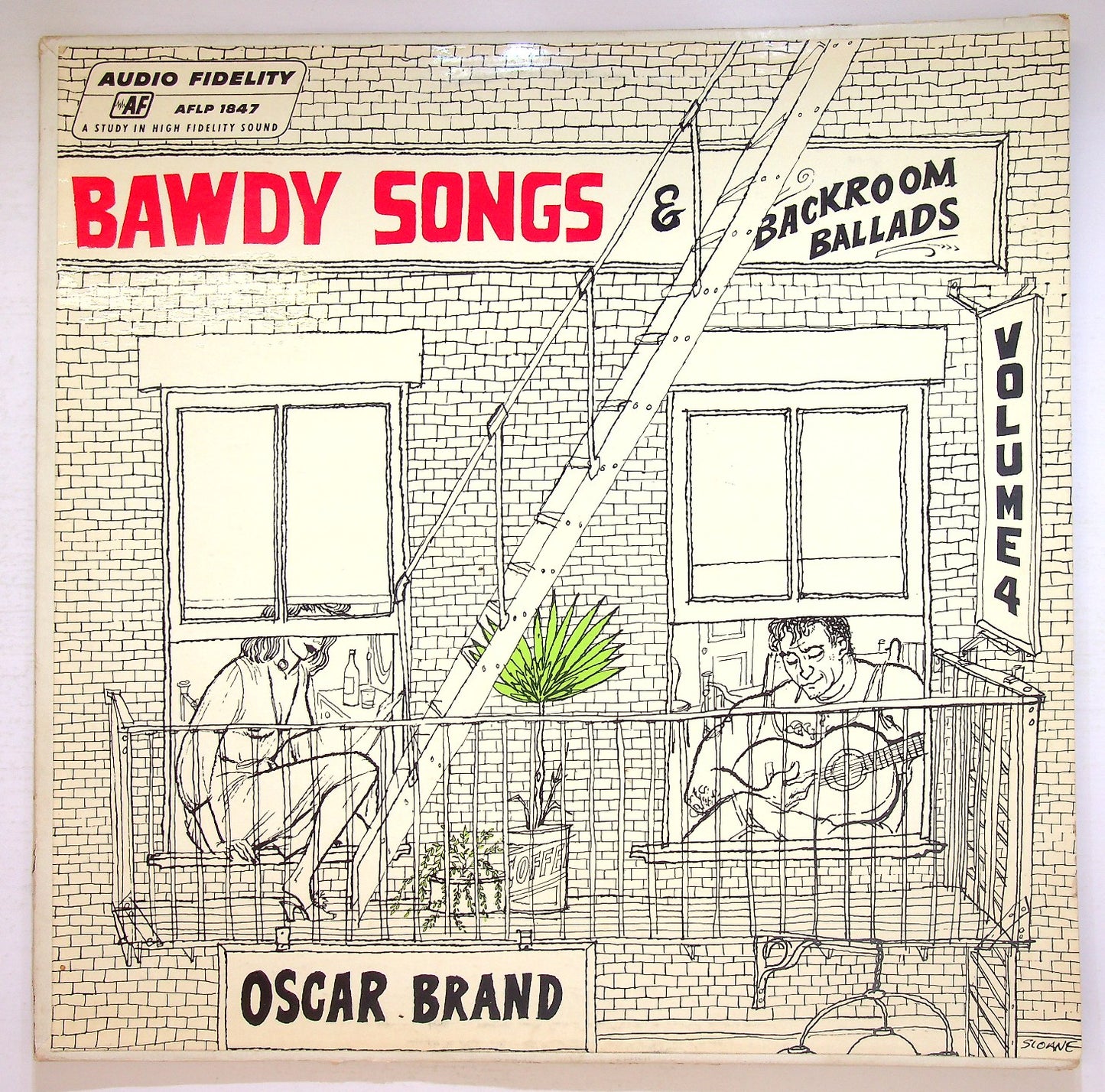 EBOND Oscar Brand - Bawdy Songs & Backroom Ballads - Vol. 4 Vinile V126111