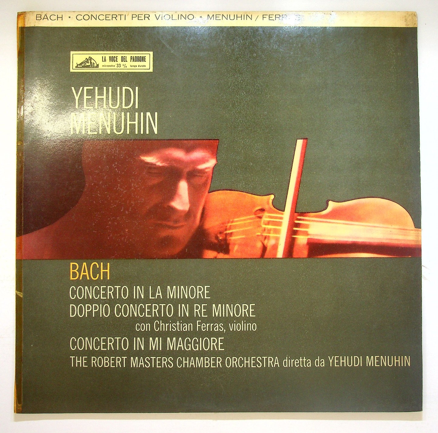 EBOND Bach , Yehudi Menuhin - Concerti Per Violino Vinile V127068