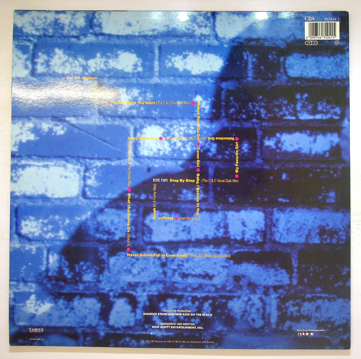 EBOND NKOTB - No More Games (The Remix Album) Vinile V127073
