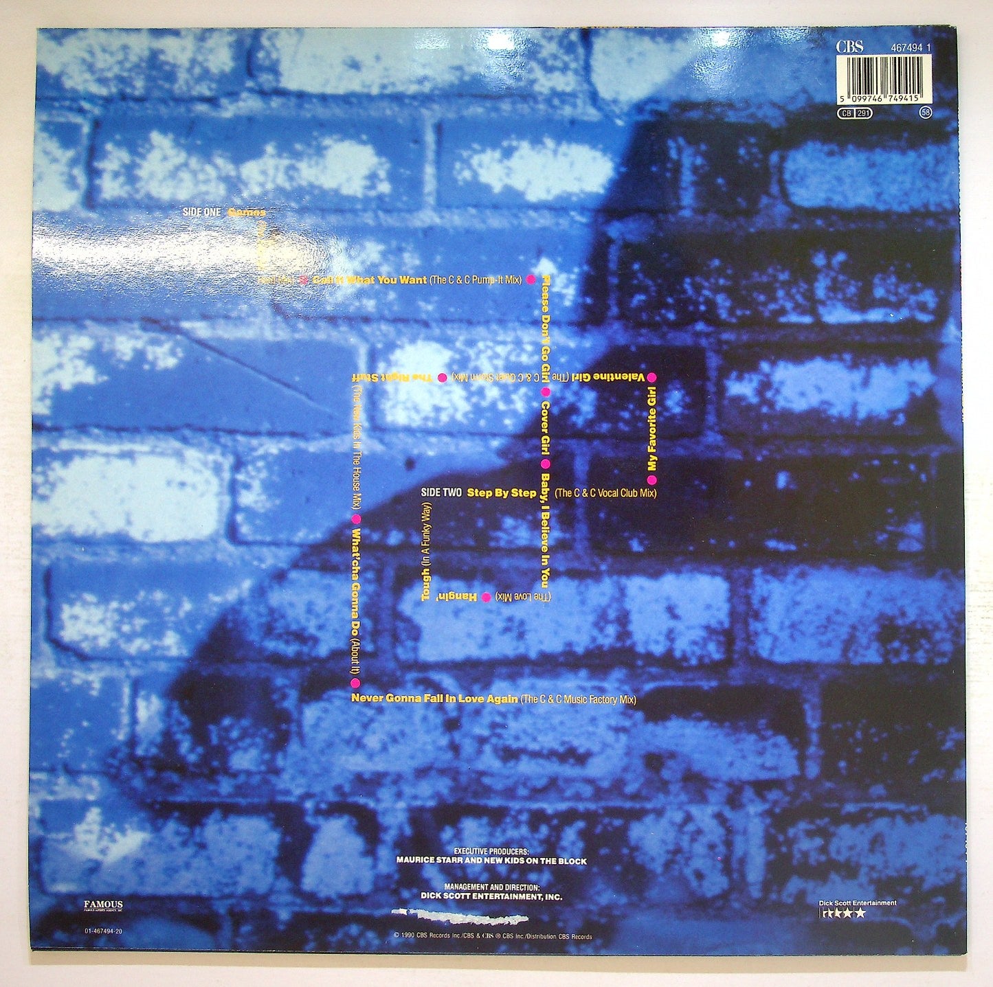 EBOND NKOTB - No More Games (The Remix Album) Vinile V127074