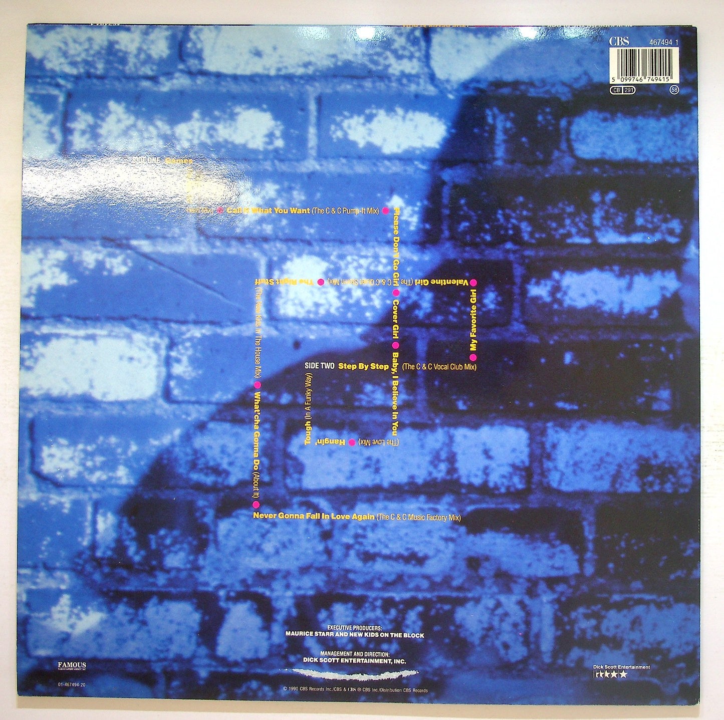 EBOND NKOTB - No More Games (The Remix Album) Vinile V127075