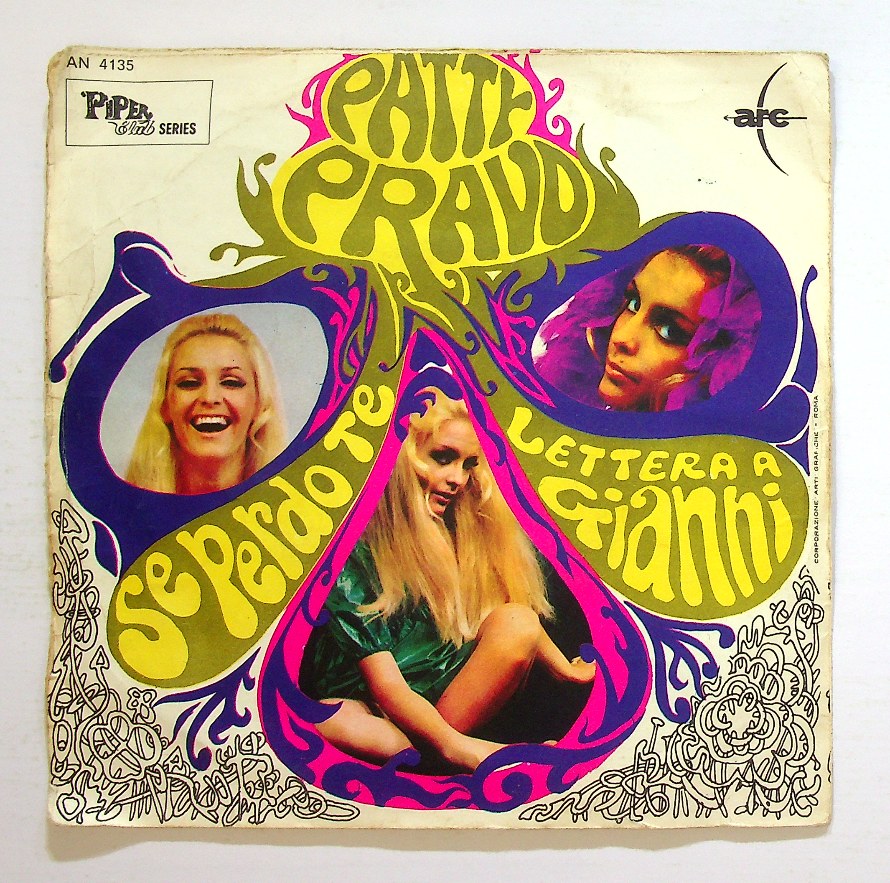 EBOND Patty Pravo - Se Perdo Te / Lettera A Gianni Vinile V128007