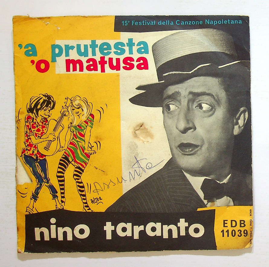 EBOND Nino Taranto - 'A Prutesta / 'O Matusa Vinile V128015