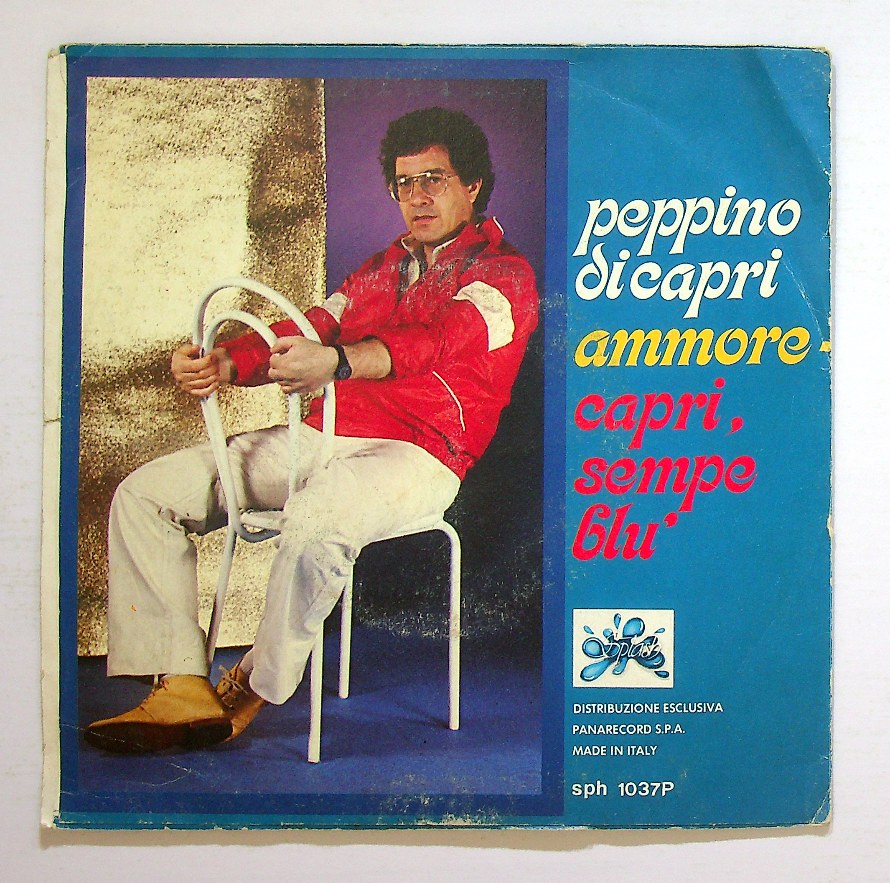 EBOND Peppino Di Capri - Ammore / Capri, Sempe Blu Vinile V128016