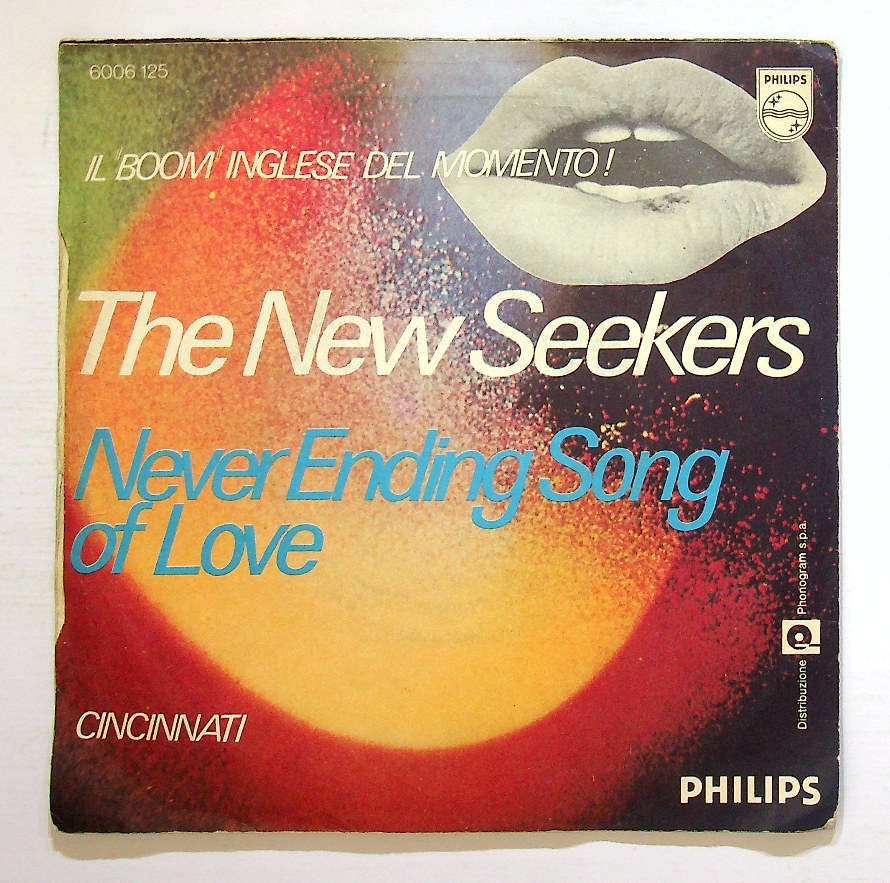 EBOND The New Seekers - Never Ending Song Of Love / Cincinnati Vinile V129007