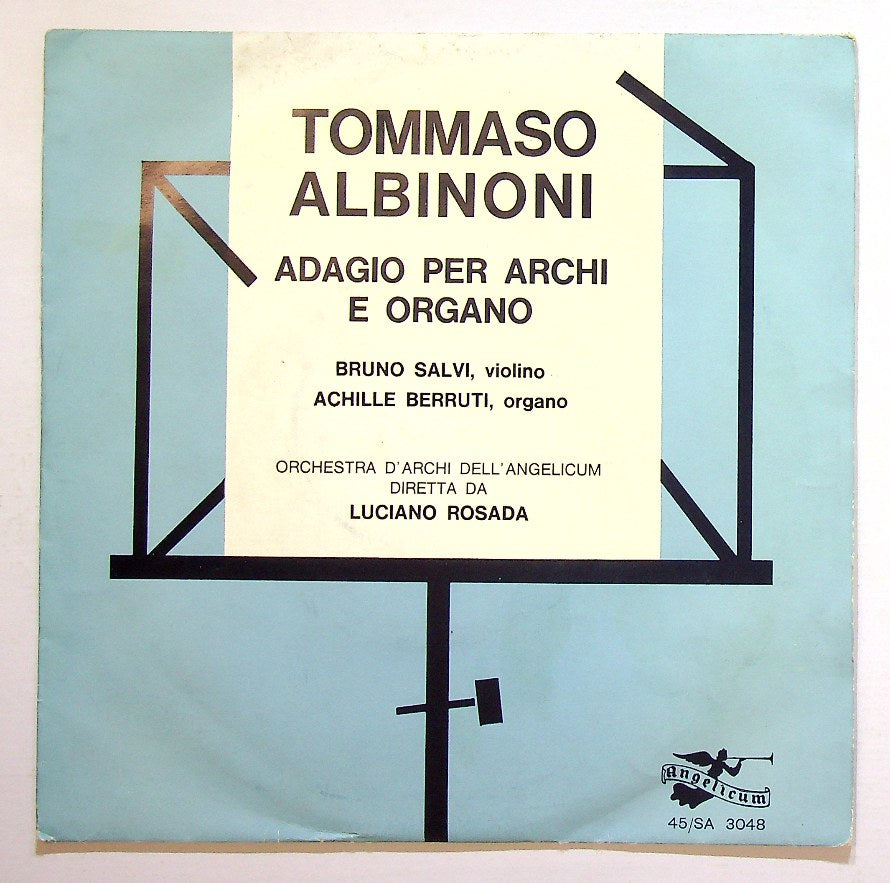 EBOND Tommaso Albinoni - Adagio per Archi e Organo Vinile V129031