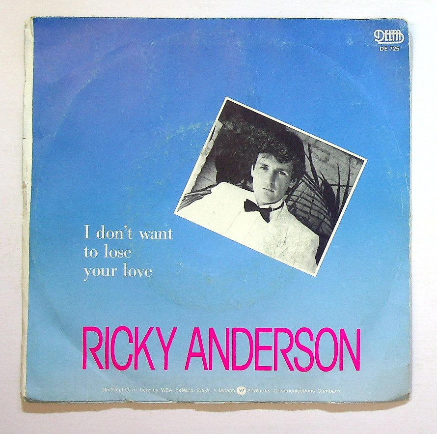 EBOND Ricky Anderson - I Don't Want To Lose Your Love Vinile V129035