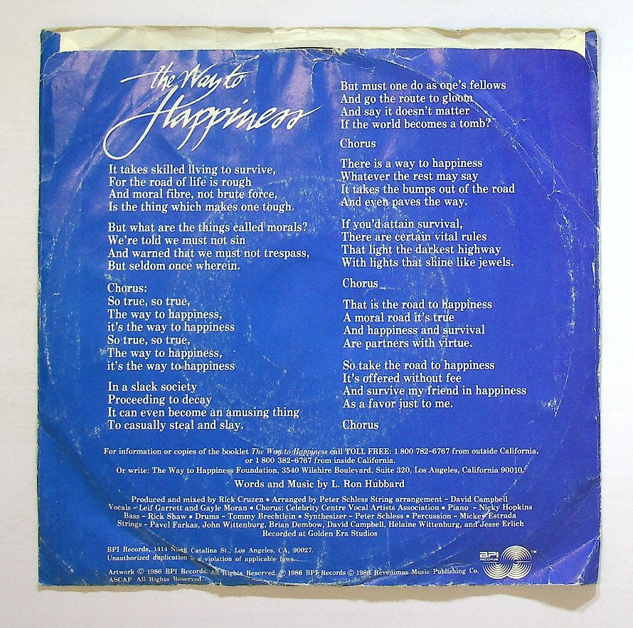 EBOND Leif Garrett / Gayle Moran - The Way To Happiness Vinile V129066