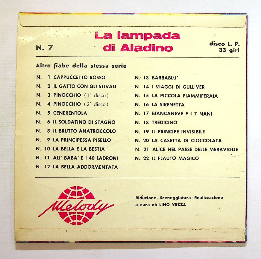EBOND Lino Vezza - La Lampada Di Aladino. Vinile V129130