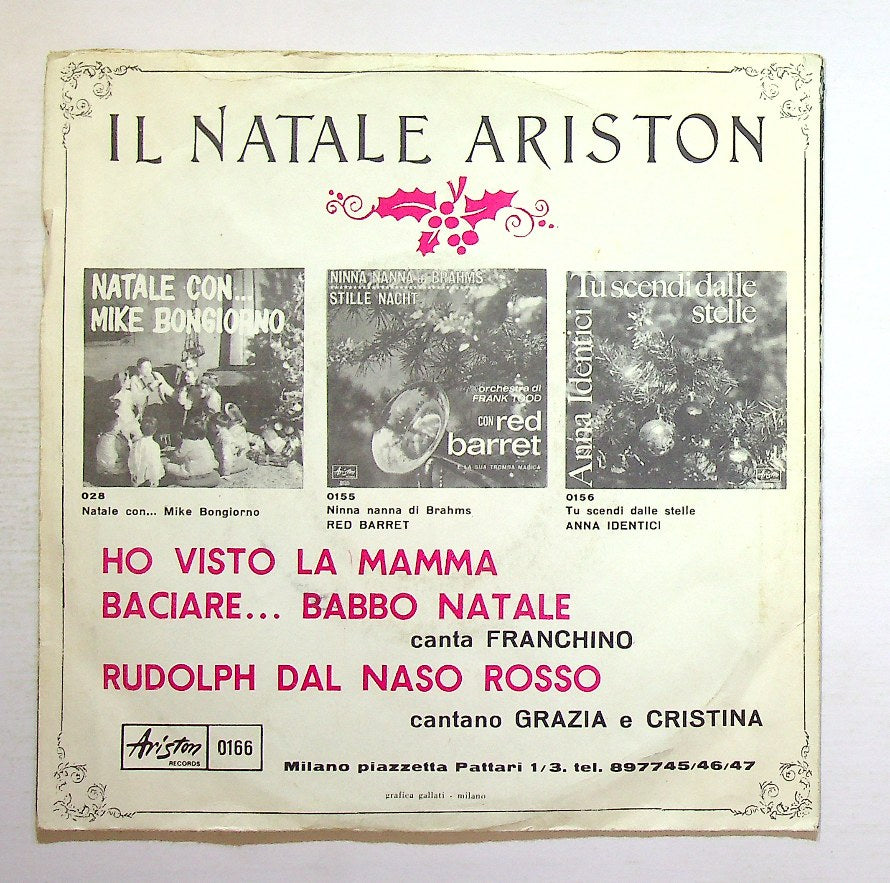 EBOND Franchino / Grazia E Cristina - Rudolph (Dal Naso Vinile V129131