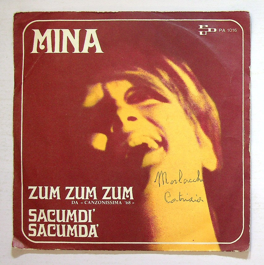 EBOND Mina - Zum Zum Zum / Sacumdi Sacumda Vinile V130008