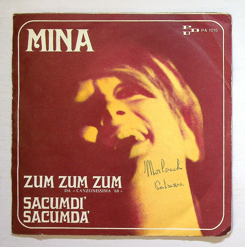 EBOND Mina - Zum Zum Zum / Sacumdi Sacumda Vinile V130008