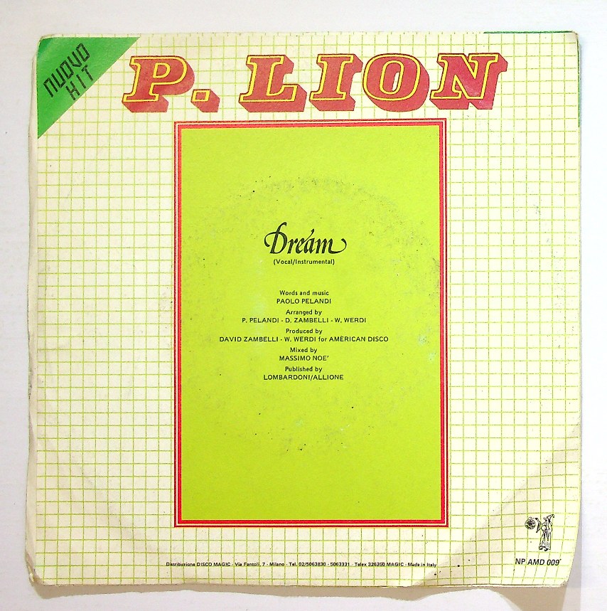 EBOND P. Lion - Dream Vinile V130043