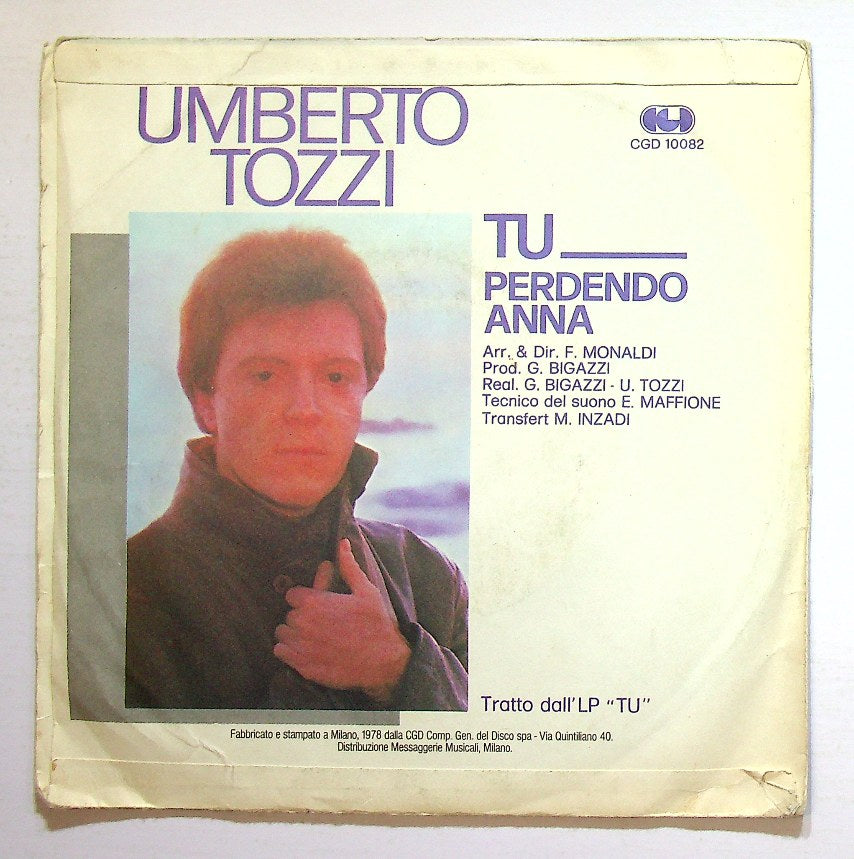 EBOND Umberto Tozzi - Tu Vinile V130089