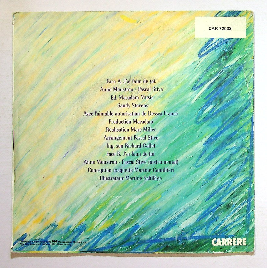 EBOND Sandy Stevens - J'ai Faim De Toi Vinile V130124