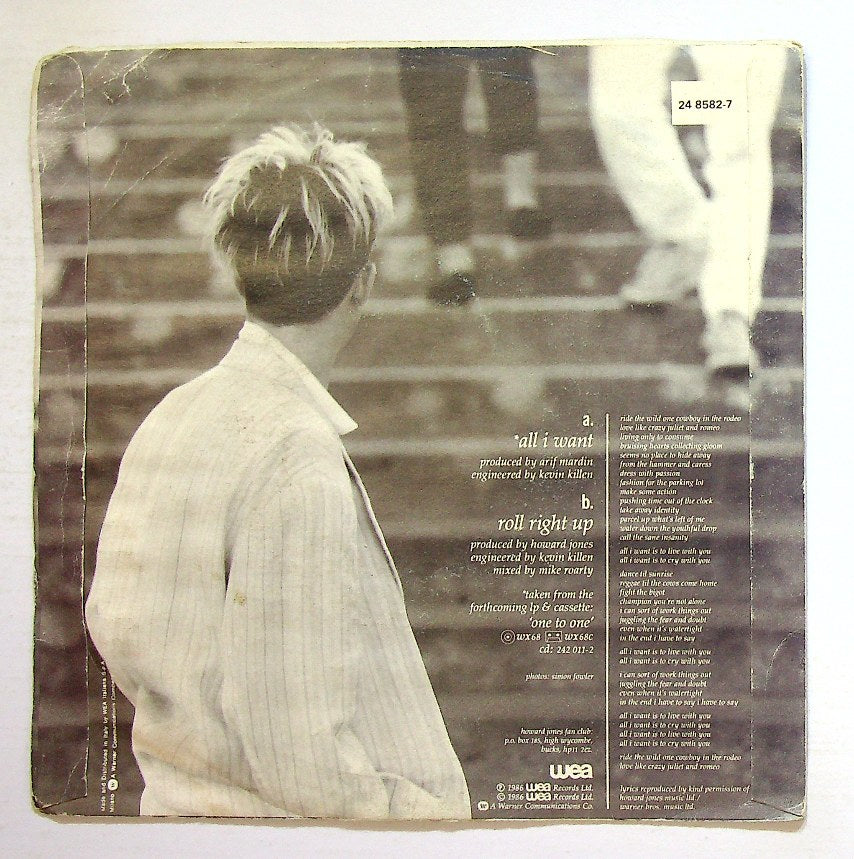 EBOND Howard Jones - All I Want Vinile V131037