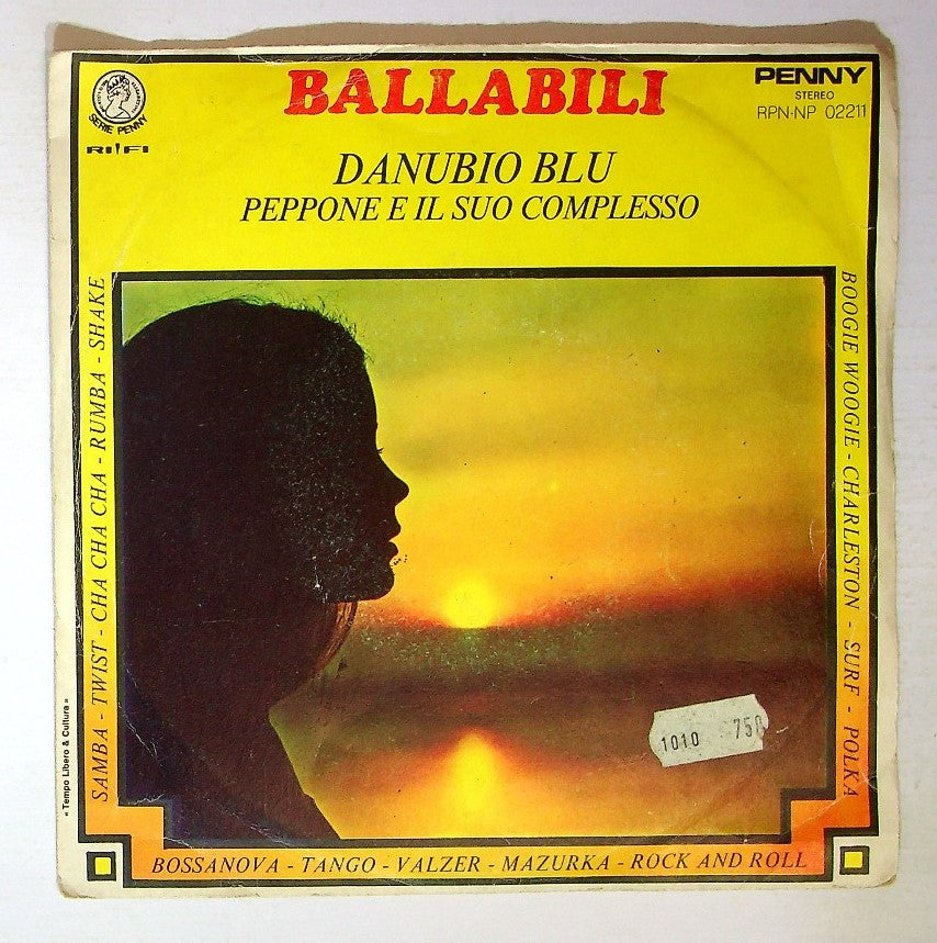 EBOND Peppone E Il Suo Complesso– Danubio Blu / Baci Vinile V131134