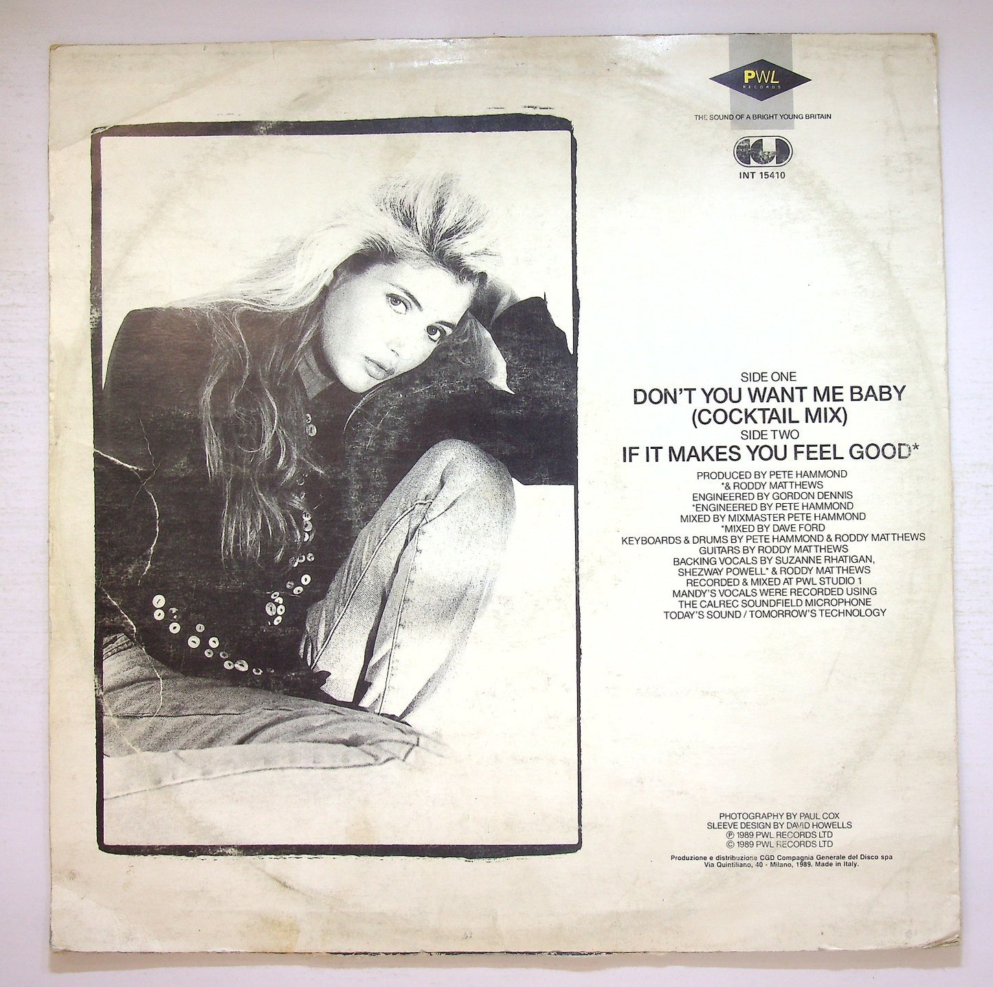 EBOND Mandy - Don't You Want Me Baby Vinile V132052