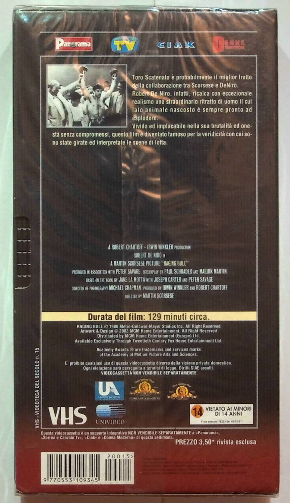 EBOND Toro Scatenato Editoriale VHS VH000008