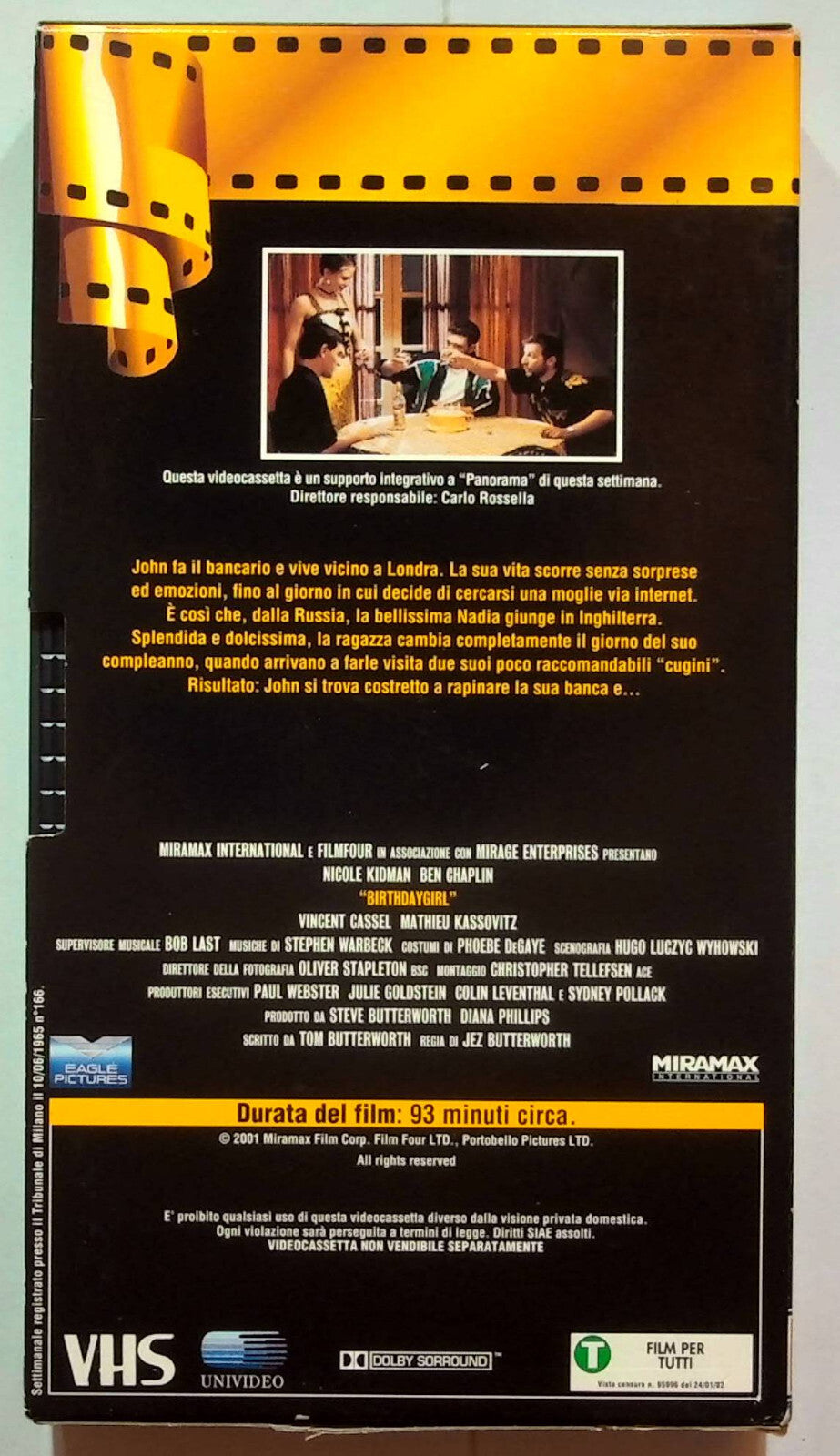 EBOND Birthday Girl Editoriale VHS VH000014