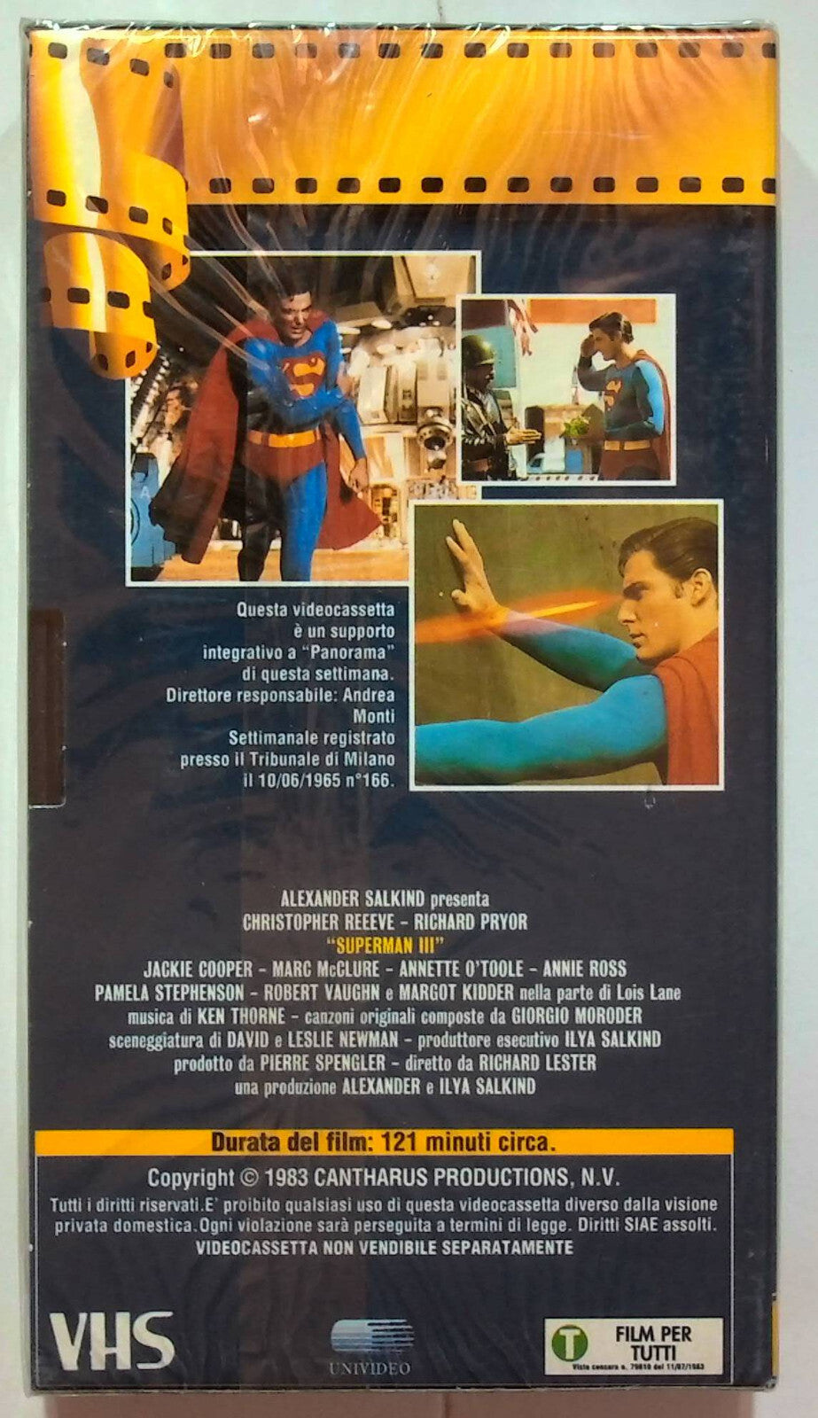 EBOND Superman Iii (1983) Editoriale VHS VH000030