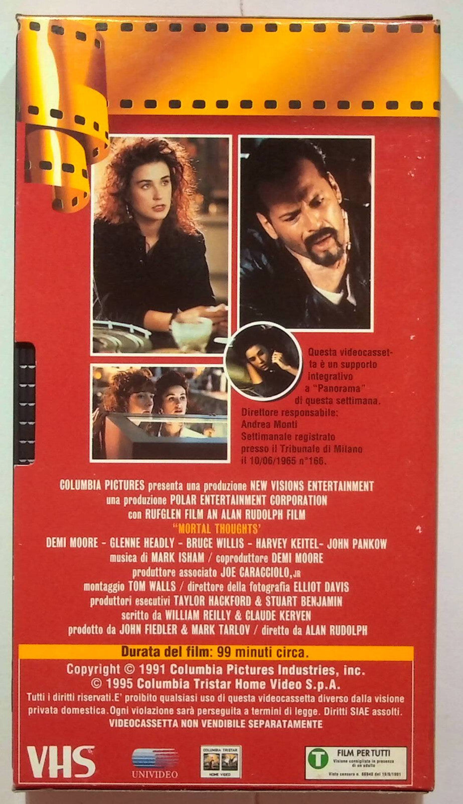 EBOND L'ombra Del Testimone Editoriale VHS VH000037