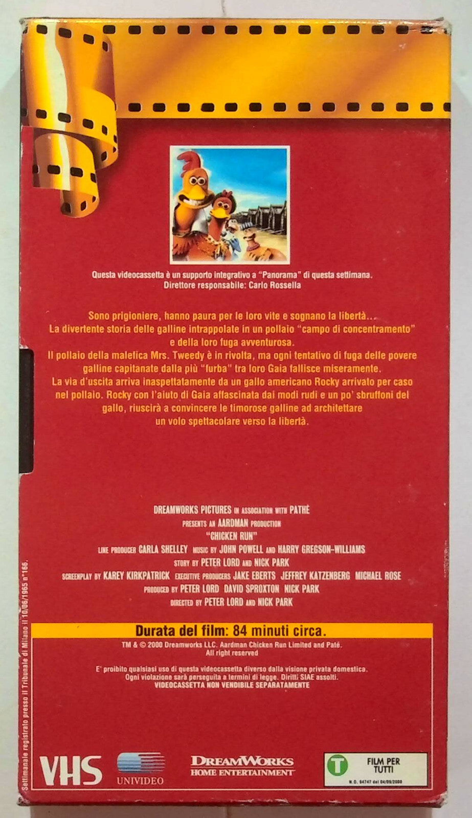 EBOND Galline In Fuga Editoriale VHS VH000054