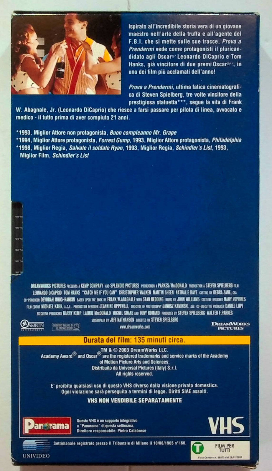 EBOND Prova A Prendermi Editoriale VHS VH000055