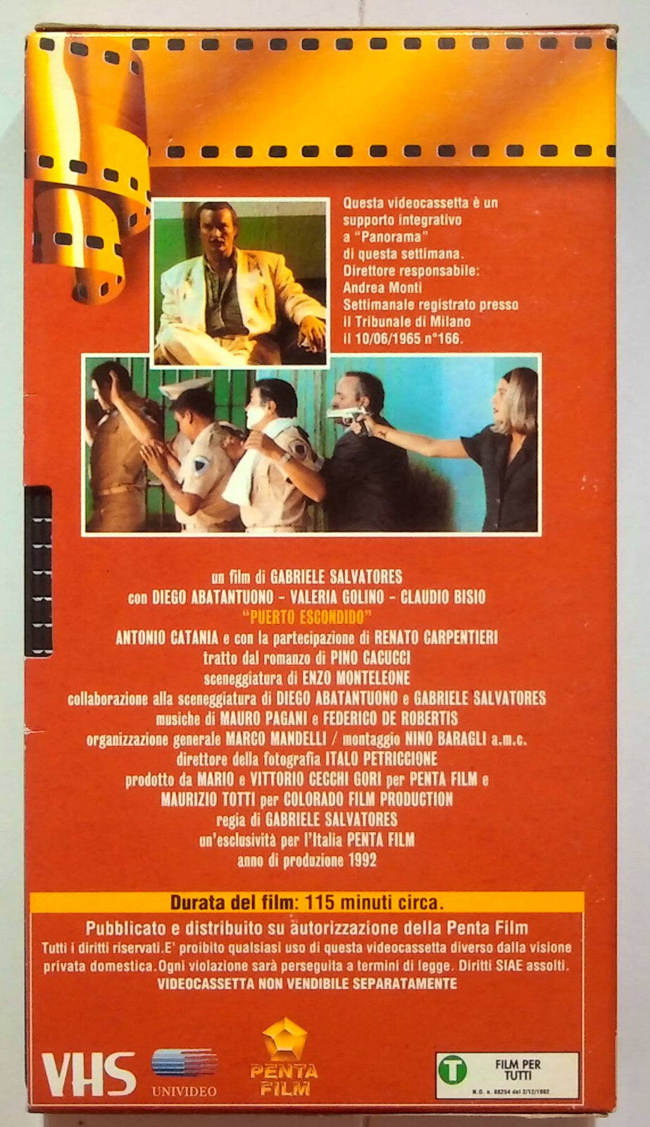 EBOND Puerto Escondido Editoriale VHS VH000062